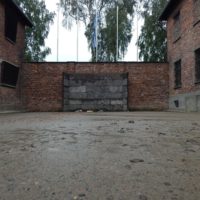 Muzeum Auschwitz - Ściana stracen