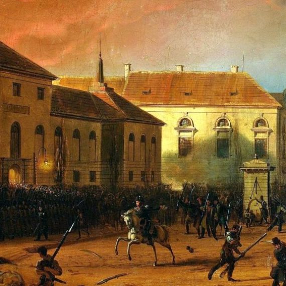 powstanie listopadowe a Kraków